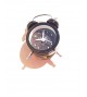 RELÓGIO DESPERTADOR MINI DE METAL C A M  7,5 cm